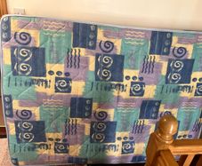 Free double mattress ready to collect