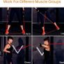 Resistance Bands Set 5pcs with Handle Strength Exercise Resistance Band Training Fitness Tubes Tension Bands Workout Gym Equipment Men and Women for Home Use Physical Training Cable (FREE POSTAGE) Image 3