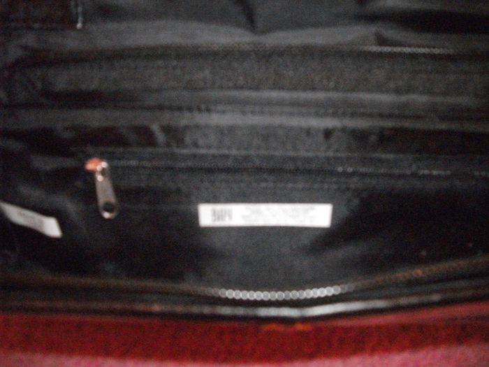 Bay black/silver clutch zip buckle bag + Purse