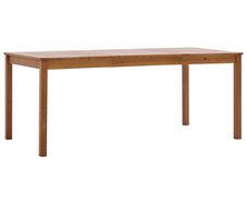 Dining Table Honey Brown 180x90x73 cm Pinewood