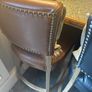 4 leatherette barstools for sale Image 8