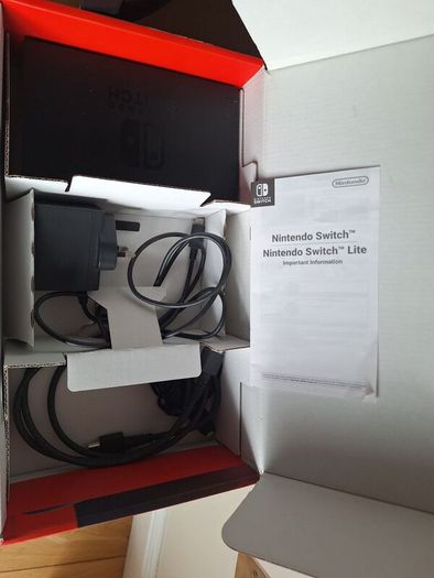Nintendo Switch with Box and Dock