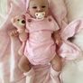 Reborns By Laura.  Pink Baby Emily.  Lifelike, Weighted, Heavy Reborn Doll.  Welcome To View Image 2