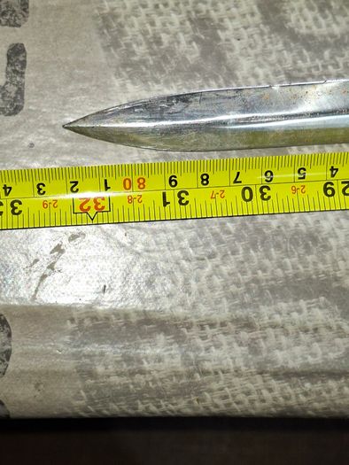 Antique Sword with Hilt, The hilt features a demonic face at the pommel, often representing a wrathful deity like Mahakala or Hayagriva Postage Available