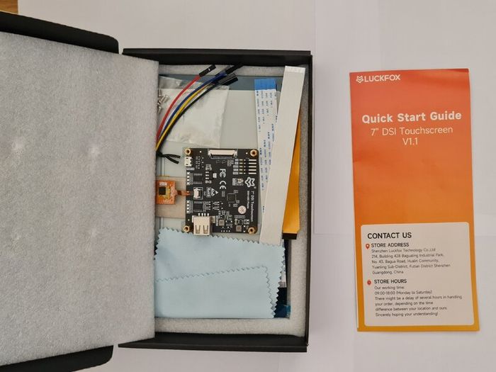 Touch Screen 7", DSI, Display - RPi etc