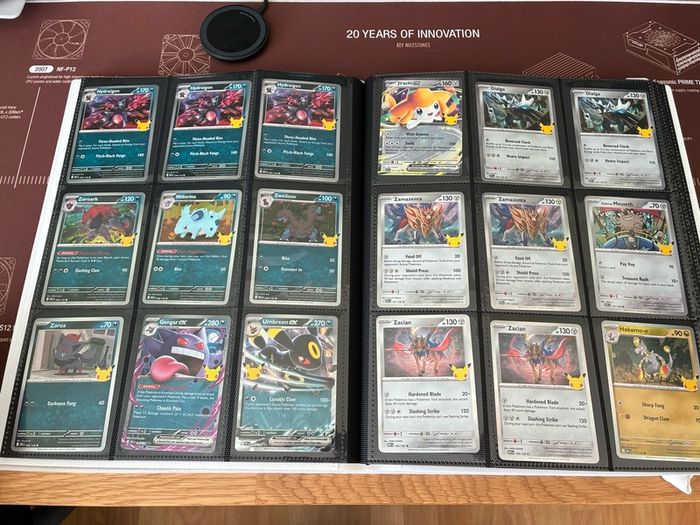 Pokemon 30th Celebrations Binder - Loaded with Cards