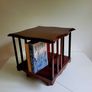 Vintage Irish Mahogany Table-Top Revolving Bookcase by The Kilkenny Woodworkers Image 6