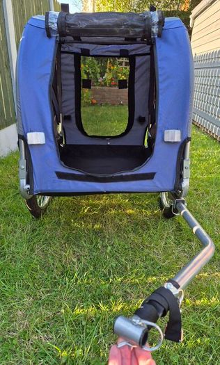 Pet bicycle trailer