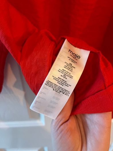 Maje Blouse / Top - Size 3 / Size Medium