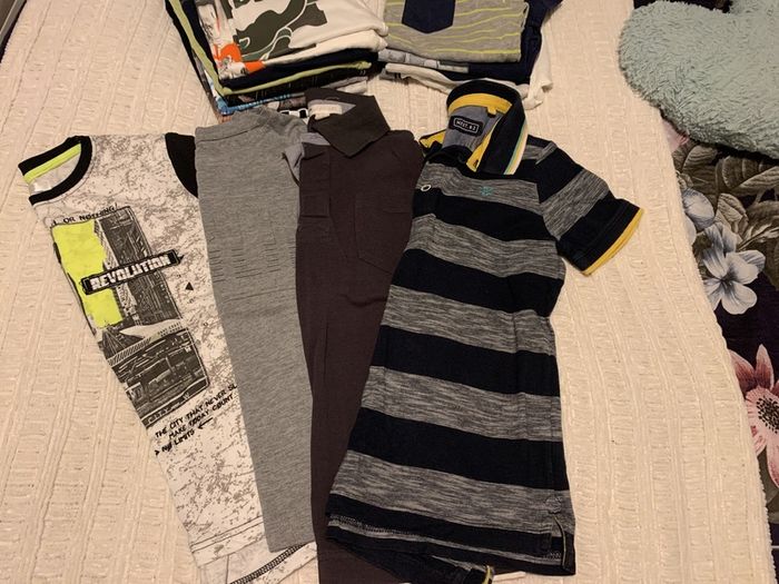 Tshirts selection ( short and long sleeve) 7-9 years old like new