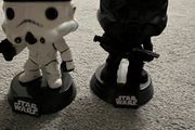 2 x Star Wars Bobble Heads Funko Pop Vinyl