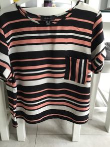 Ladies short sleeve blouse. Size 16