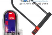 4961 Guili Bike Long U-Lock Anti Theft Metal Steel Padlock