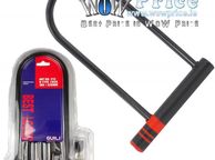 main image for ad 4961 Guili Bike Long U-Lock Anti Theft Metal Steel Padlock