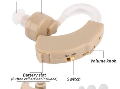 New Portable Hearing Aid Mini Ear Sound Amplifier Adjustable Tone Enhancer
