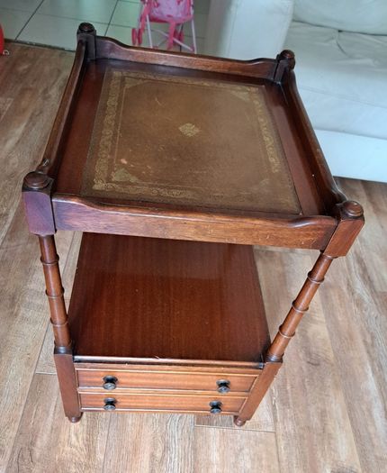 Vintage Mahogany side table