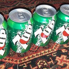 Vintage 7up cans 1996 30 years old