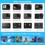 Action Camera Accessories Kit 60-In-1 for GoPro Hero 12 11 10 9 8 7 6 5 Session 4 3+ 3 2 1 Black Silver SJ4000 / SJ5000 / SJ6000 DJI OSMO Action DBPOWER AKASO Xiaomi Yi APEMAN Image 6