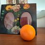 Beautiful Hand Painted Picture Frame with oval mounts 1930 s Image 5