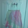Pink net dress size 7-8 Image 3