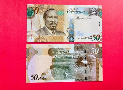 Botswana  50 Pula  2016. Pick  32d ( Uncirculated )