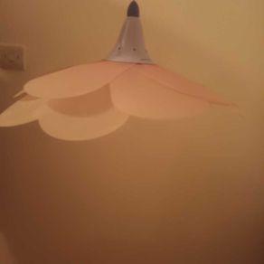 Light fitting for a girl's bedroom