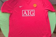 Mint 2007/09 Manchester United Home Nike Jersey Size 3XL Adults