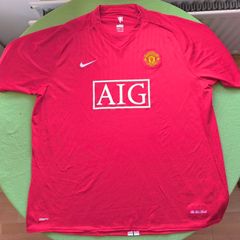 Mint 2007/09 Manchester United Home Nike Jersey Size 3XL Adults