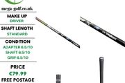 Fujikura Motore X F3 6-S Stiff Driver Shaft / Cobra 2nd Gen