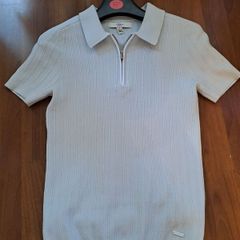 River Island xs light blue fitted top