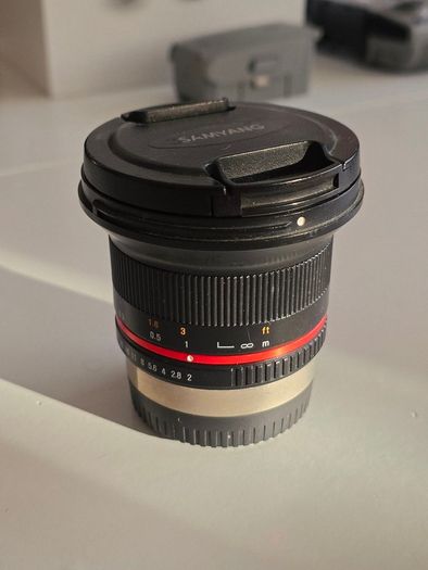 Samyang 12mm f2 manual lens for Fuji x mount