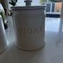 Grove Home Ceramic Kitchen Canisters Coffee, Tea & Sugar Image 4