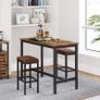 Set of 2 Bar Stools Backless - Free Delivery Nationwide Image 9