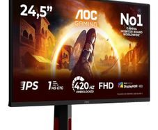 AOC Gaming Monitor 400hz 24.5"
