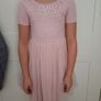 pink next dress 3yrs Image 3
