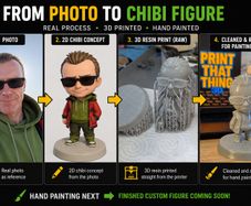 3D Printing Services - RESIN & FDM !