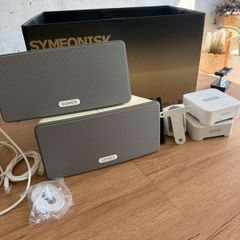Sonos play 3 White 4 speakers