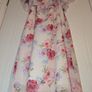 Gorgeous floral chiffon midi dress Image 4