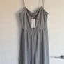 Medium, Brand-New MNG Casual Grey Strappy Jumpsuit Image 2