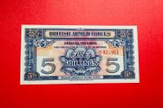 Great Britain. 5 / Shillings. 1961    ( UNCIRCULATED )2nd Series  )