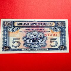 Great Britain. 5 / Shillings. 1961    ( UNCIRCULATED )2nd Series  )