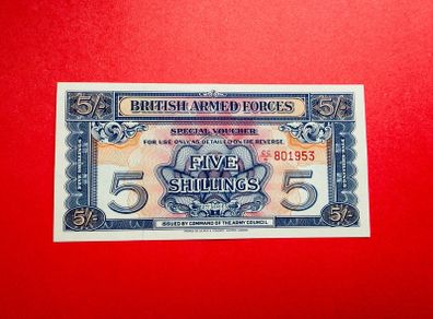 Great Britain. 5 / Shillings. 1961    ( UNCIRCULATED )2nd Series  )