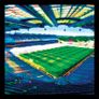 Croke Park Stadium, XL Framed Canvas Print, by artist Helen Mathews Image 4