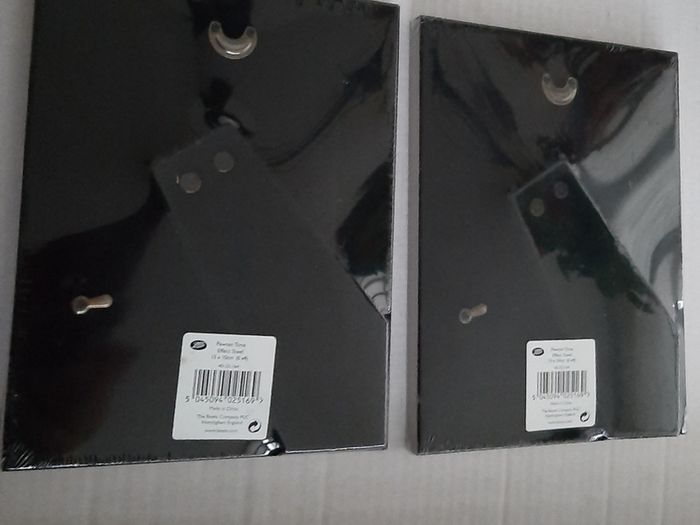 New silver photo frame unopened