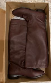 Red Or Dead Brown Leather Boots