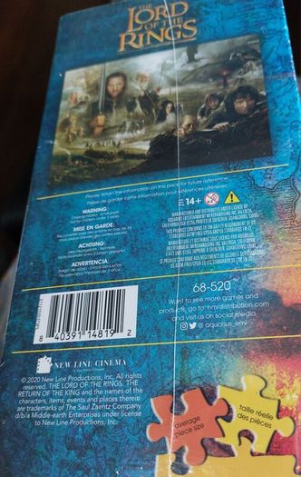 Lord of the Rings 3000 piece Jigsaw Puzzle (227) mr)1