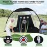 Golf Practice Net 10/7ft  Golf Nets for Garden & Backyard Driving,Chipping with Triple Turf Mat, 6 Balls, Carry Bag  Indoor & Outdoor Simulator for Home Training Accessories Image 2