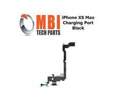 iPhone XS Max Replacement Charging Port Dock Connector Flex Cable Mic Black