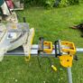 Makita mitre saw 110v and DeWalt leg stand Image 4