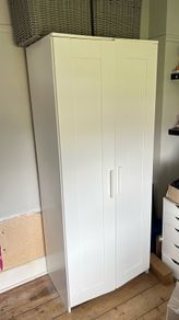 Ikea BRIMNES Wardrobe with 2 doors, white